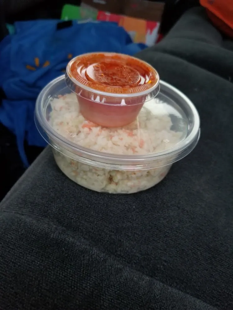 Coleslaw and Buffalo Sauce