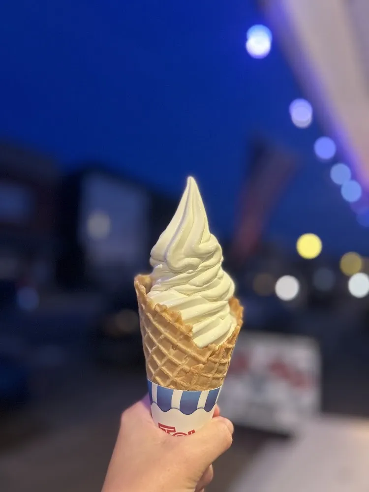 Soft Served Ice Cream Cone